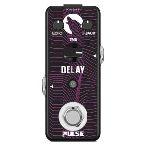 Pulse Technology Delay Analog Vintage Delay Guitar Effect Pedal True Bypass