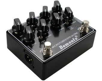 Demonfx Microtubes D7K Ultra V2 Bass Preamp Effect Pedal - Etsy