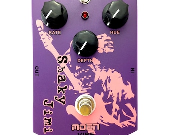 MOEN MO-VB Shaky Jimi Vintage Vibe Vibrato Chorus Guitar Pedal Latest Ver