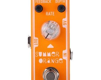 Tone City Summer Orange Phaser Guitar Effect Pedal True Bypass