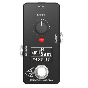 Simple Sam Faze-It Phase Guitar Effect Pedal True Bypass Astounding Tone