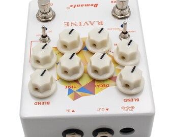 Demonfx RAVINE Reverb Delay Numerous Set Options Guitar Effect