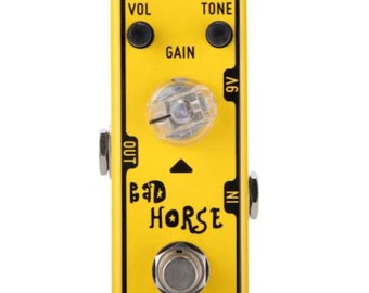 Tone City Bad Horse Overdrive Klon Tones Guitar Effect Pedal