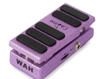 Caline CP-72 Purple Bass Guitar Wah & Volume 2 in 1 Guitar Effects Wah/Vol Pedal