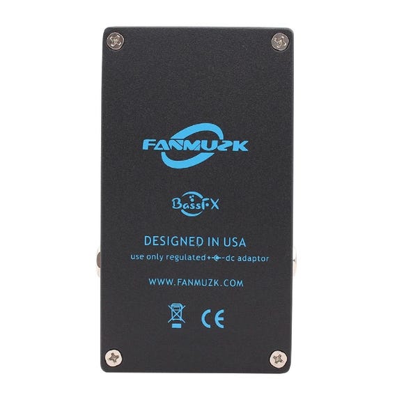 Fanmuzk/demonfx Red Eye Analog Bass Drive Distortion Effect Pedal