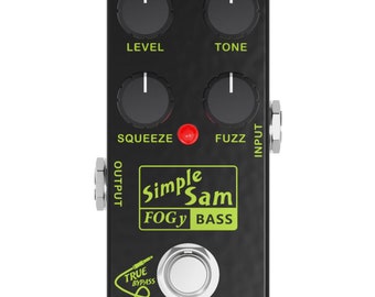 Simple Sam FOGy Bass Guitar Effect Pedal True Bypass Astounding Tone