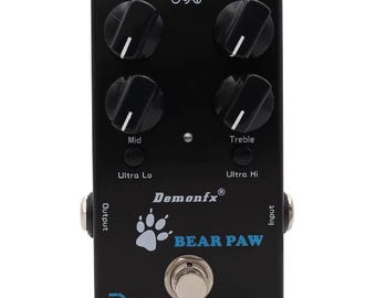 Fanmuzk/DemonFx Octopus Booster ベースプリアンプペダル 3バンドEQ