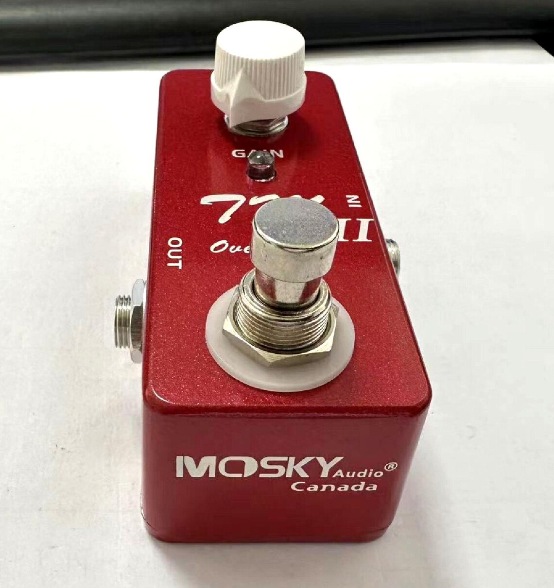 Mosky Audio Canada TM II Overdrive mini Guitar Effect Pedal True Bypass, foto 2 di 3