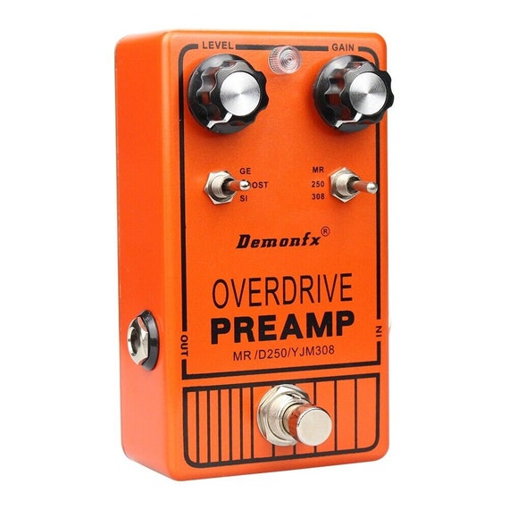 Demonfx YJM308 Multi Toggle Overdrive Preamp - Etsy Demonfx YJM308 Multi Toggle Overdrive Preamp - Etsy
