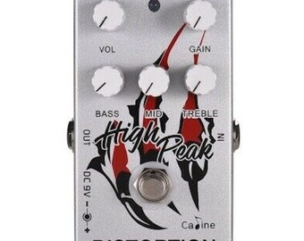 Caline Canada CP-69 High Peak Guitar Distortion Effect Pedal EQ With True Bypass