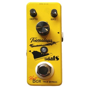 Hot Box Pedals Tremolous Optical Tremolo Attitude Series Guitar Effect Pedal