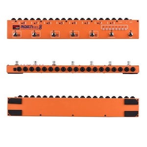 MOEN-Canada GEC8 Orange Effect-Pedal-Commander-Effects-Loop-System-8-Loops-10 Presets