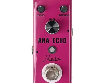 Rowin Canada Ana Echo Analog Delay Warm, helder, soepel True bypass 20 tot 600 ms