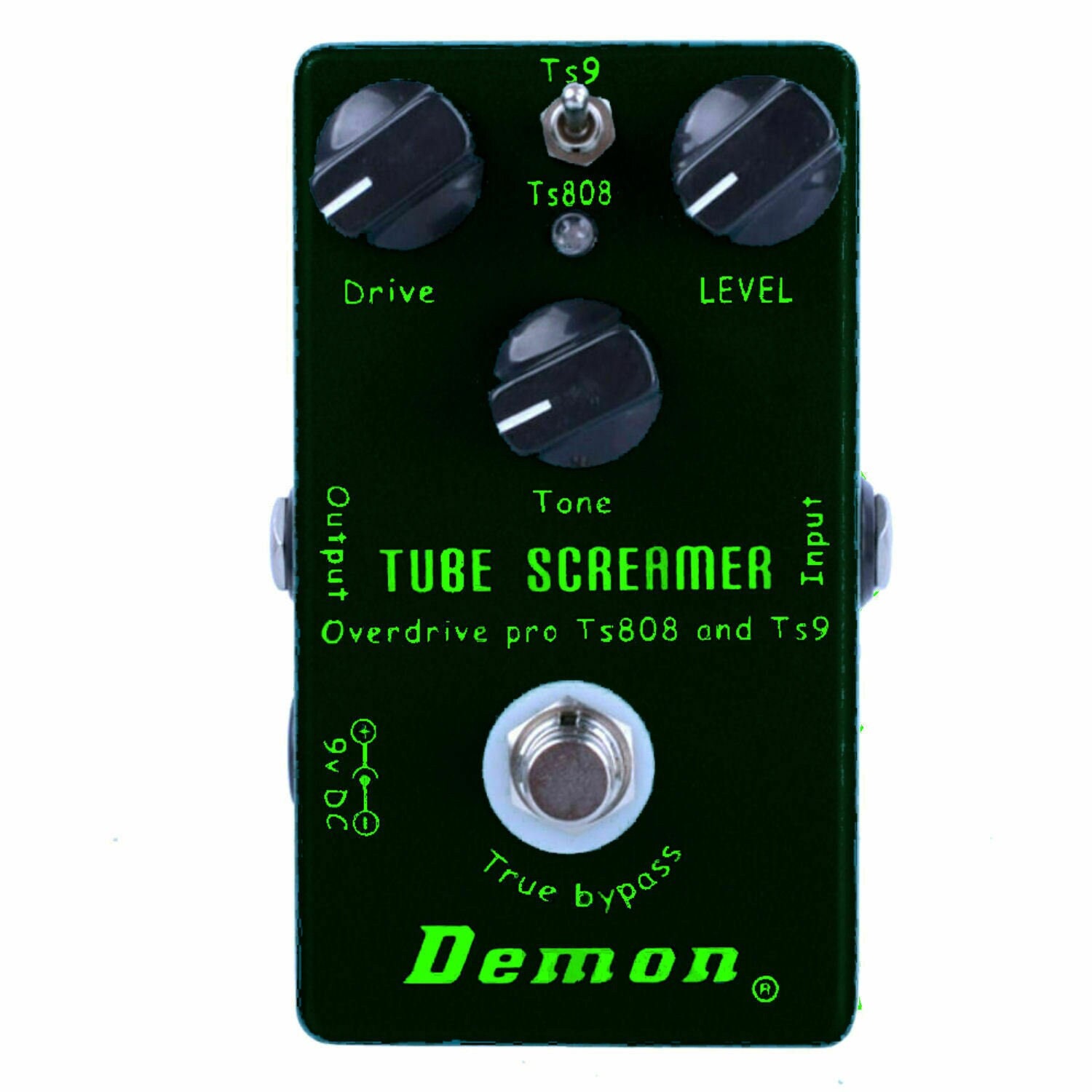 Demonfx Demon Black Tube Screamer T8/T9 Overdrive Demonfx Demon Black Tube Screamer T8/T9 Overdrive