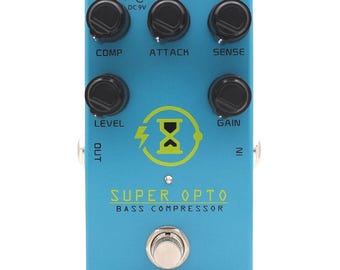 Mosky Super OPTO Bass Compressor Effect Pedal