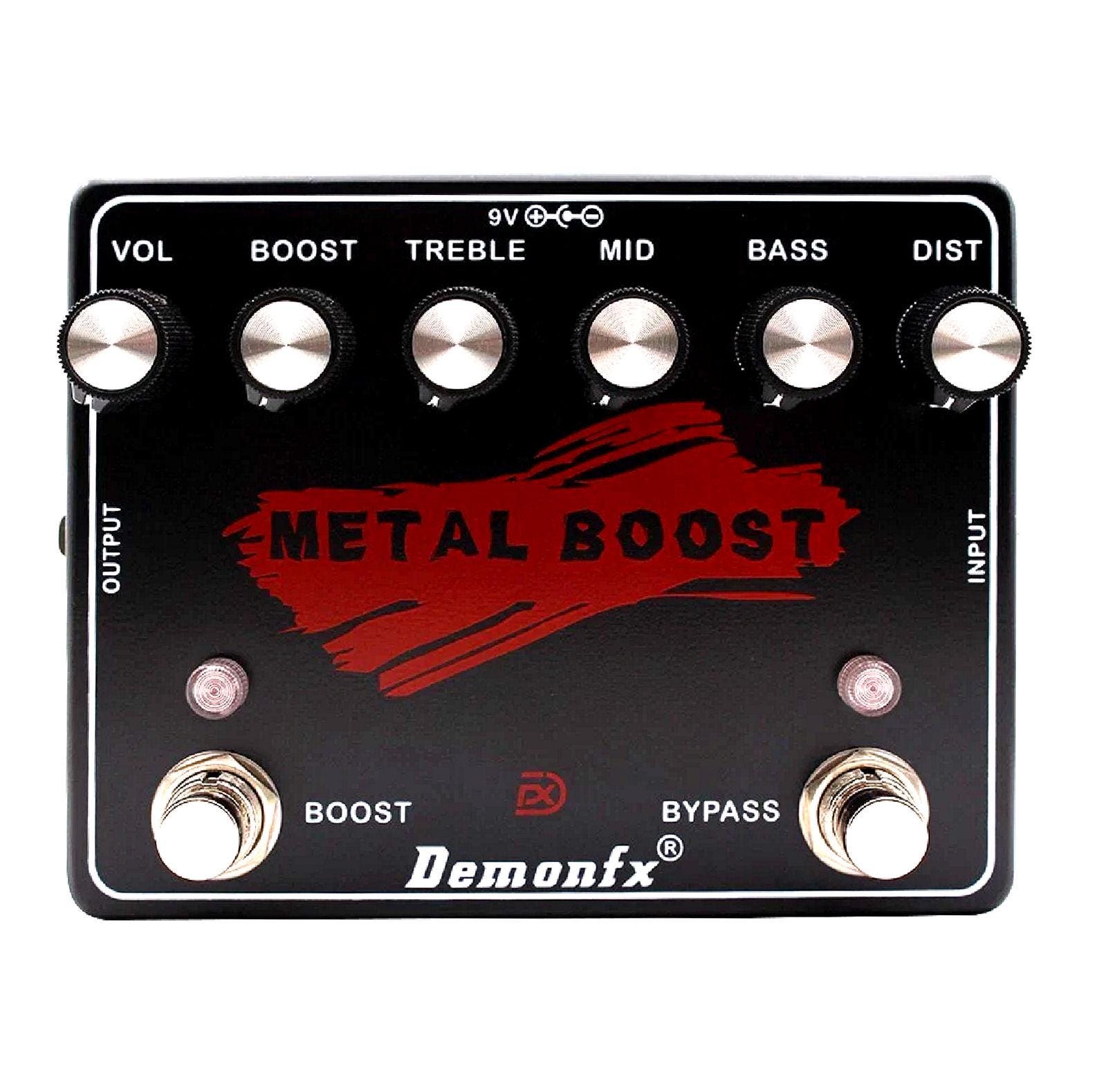 Demonfx METAL BOOST Guitar Effect Pedal Metal Distortion Metal
