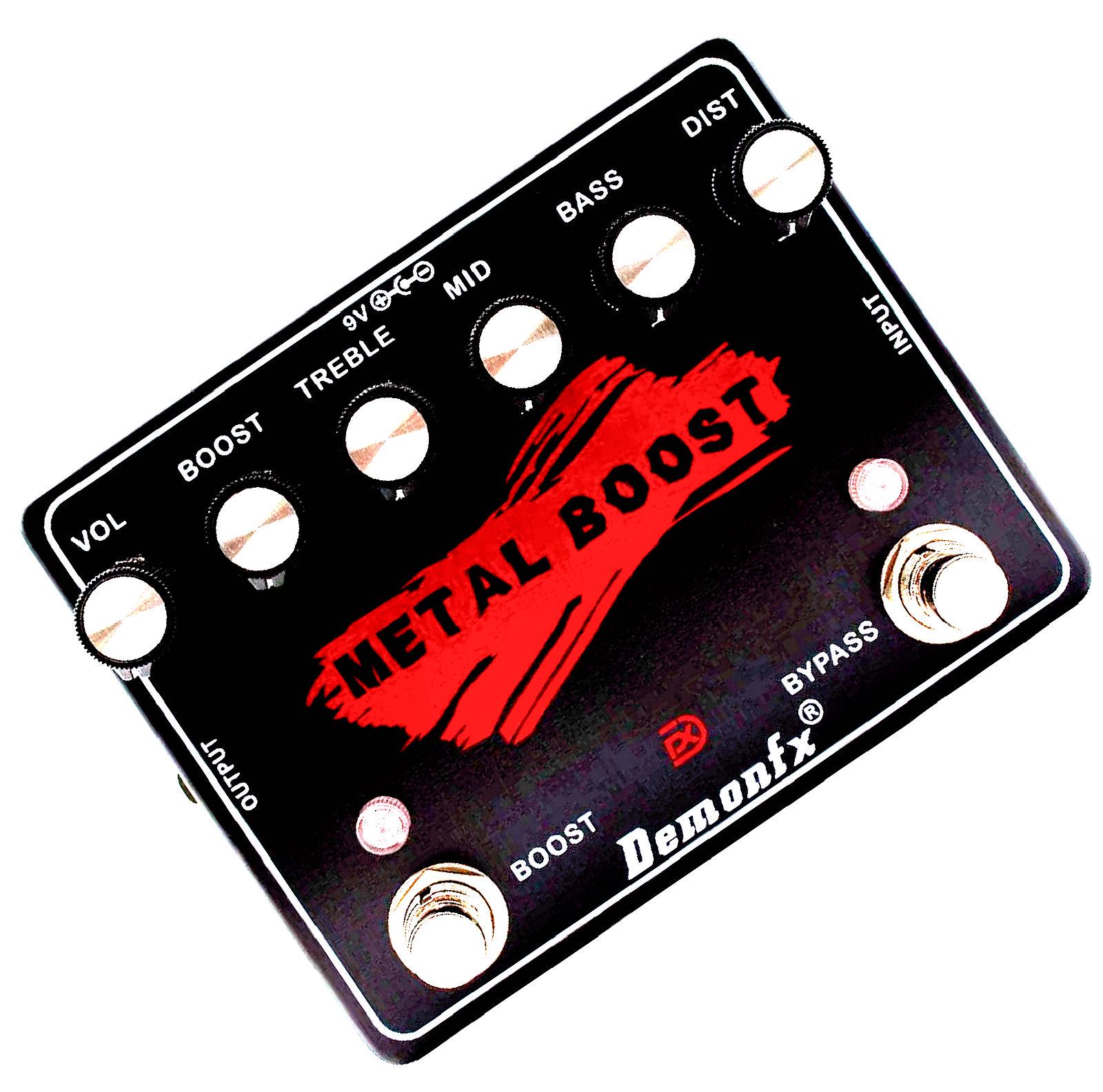 Demonfx METAL BOOST Guitar Effect Pedal Metal Distortion Metal