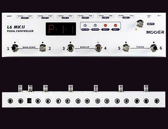 MOORE Pedal Controller L6 MkII スイッチャー Mooer Pedal Controller L6 MkII