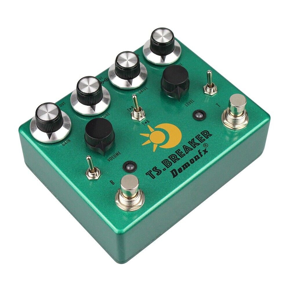ギター demon fx ts breaker Demonfx TS.BREAKER Guitar Effect Pedal Two Overdrive BLUESBREAKER