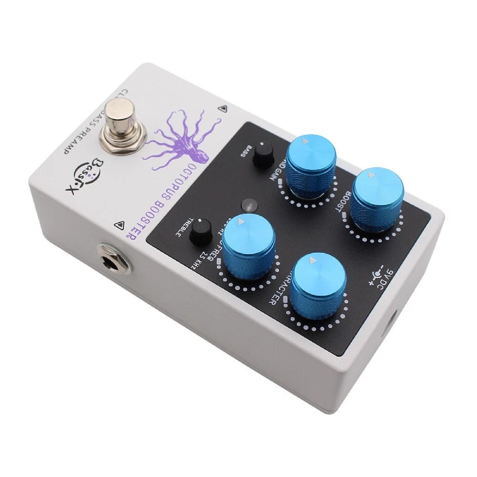 Fanmuzk/DemonFx Octopus Booster ベースプリアンプペダル 3バンドEQ