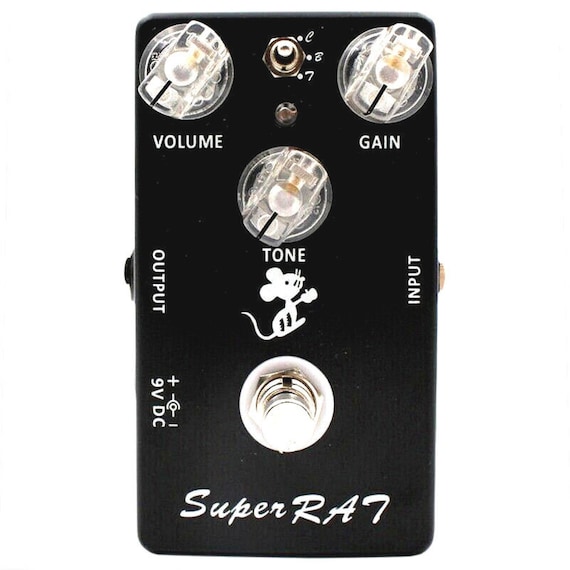 Mosky Super Rat Guitar Effect Pedal Hand-made Three Mode Effects