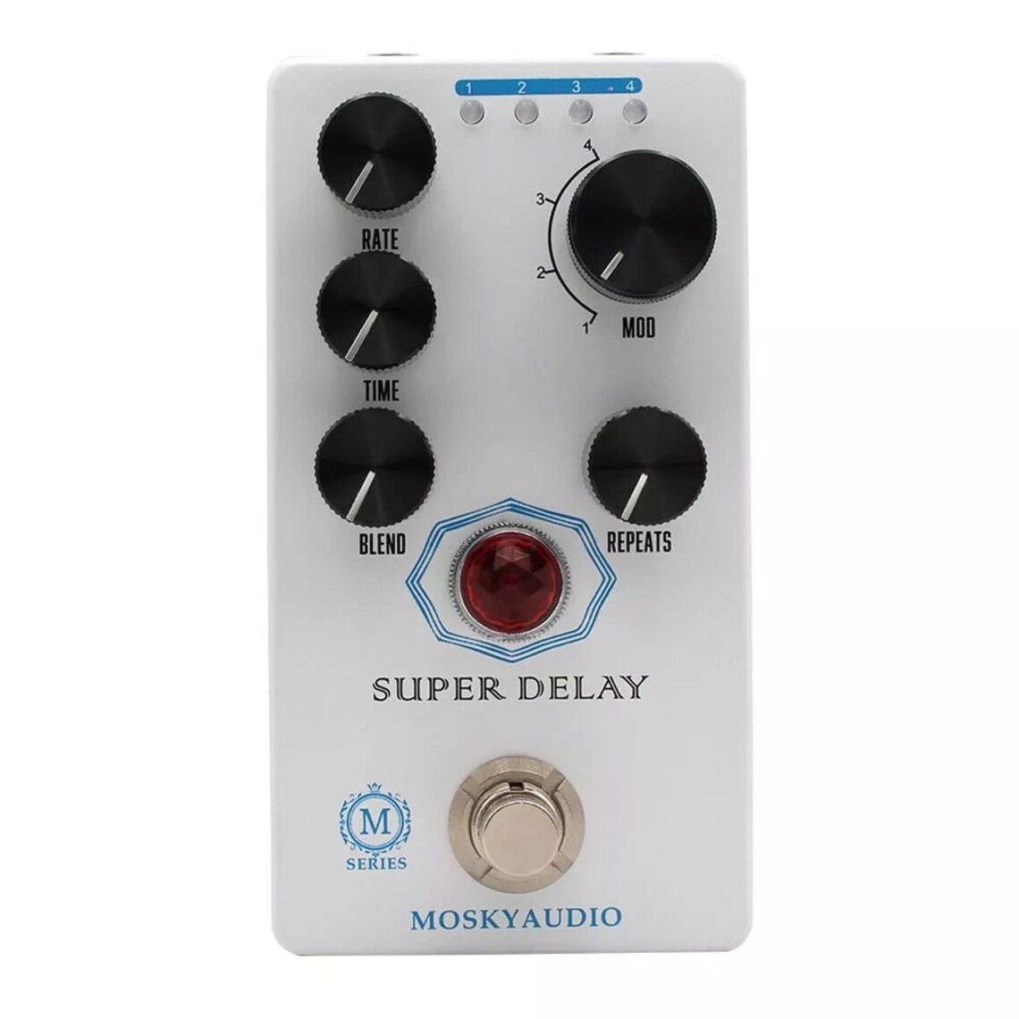 Mosky SUPER DELAY With Mod Options Guitar Effect Pedal - Etsy