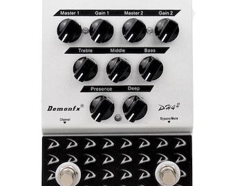Demonfx DH4-2 プリアンプとオーバードライブ (VH4-2 ベース