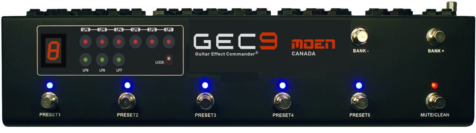 MoenGEC9 (2nd Edition) Guitar Effects Commander