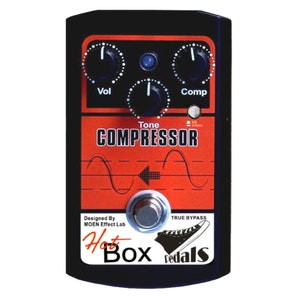 Hot Box HB-CP COMPRESSOR by Moen Analog Guitar Effect Pedal True Bypass Quality
