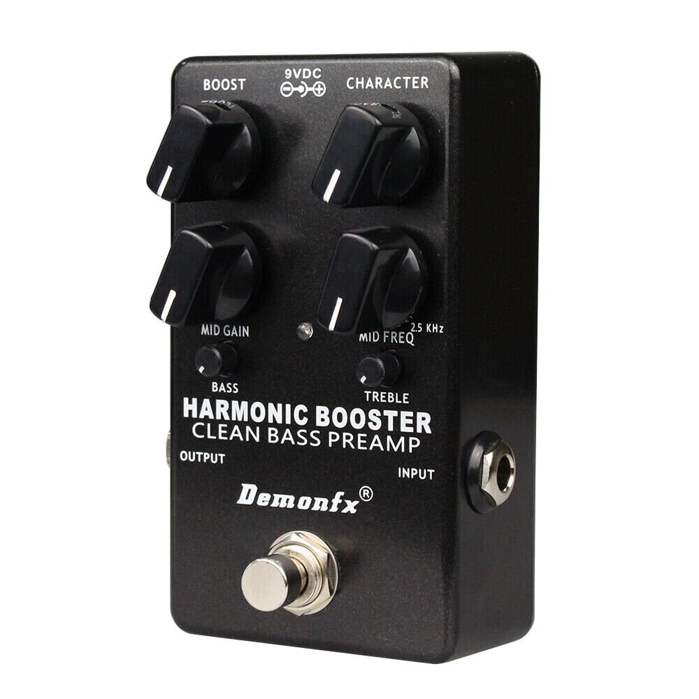 DemonFX HARMONIC BOOSTER ベースプリアンプ Demonfx Harmonic Booster Clean Bass Guitar Pre-amp BASS Guitar