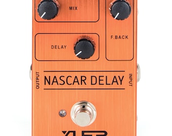 YUER NASCAR Delay Electric Guitar Effects Pedal True Bypass YF-37