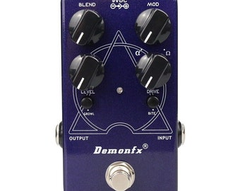 Demonfx ALPHA OMICRON Bass PreAmp/ Overdrive
