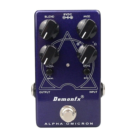 Demonfx ALPHA OMICRON Bass Preamp/ Overdrive - Etsy