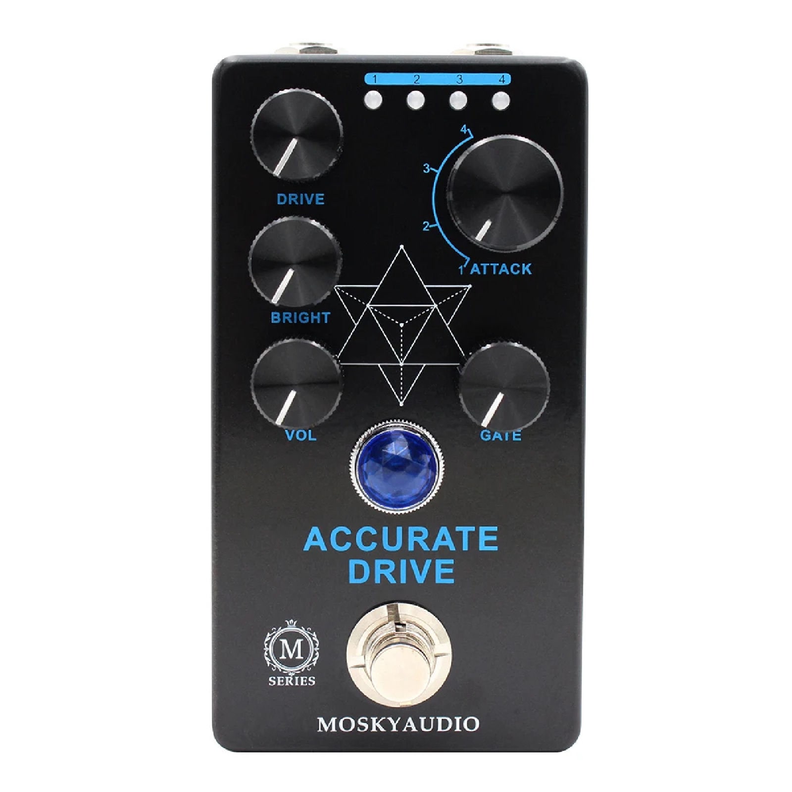 Mosky Accurate Drive Guitar Effect Pedal Overdrive Noise Gate and