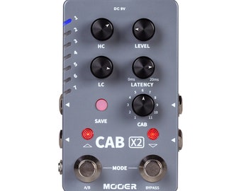 Mooer Cab X2 Guitar Effect Pedal NEW Release