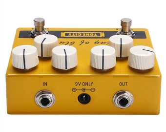 TONE CITY King of Blues Guitar Overdrive Effect Pedal True