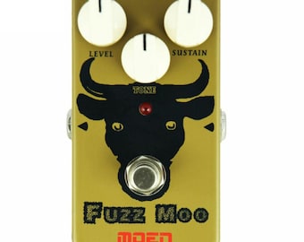MOEN AM-FM Fuzz Moo Fuzz Pedal Creamy and Powerful with Sustain True Bypass
