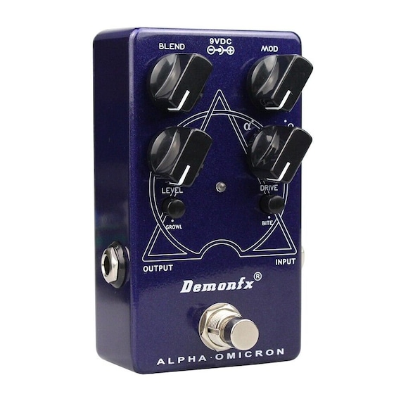 Demonfx ALPHA OMICRON Bass Preamp/ Overdrive - Etsy