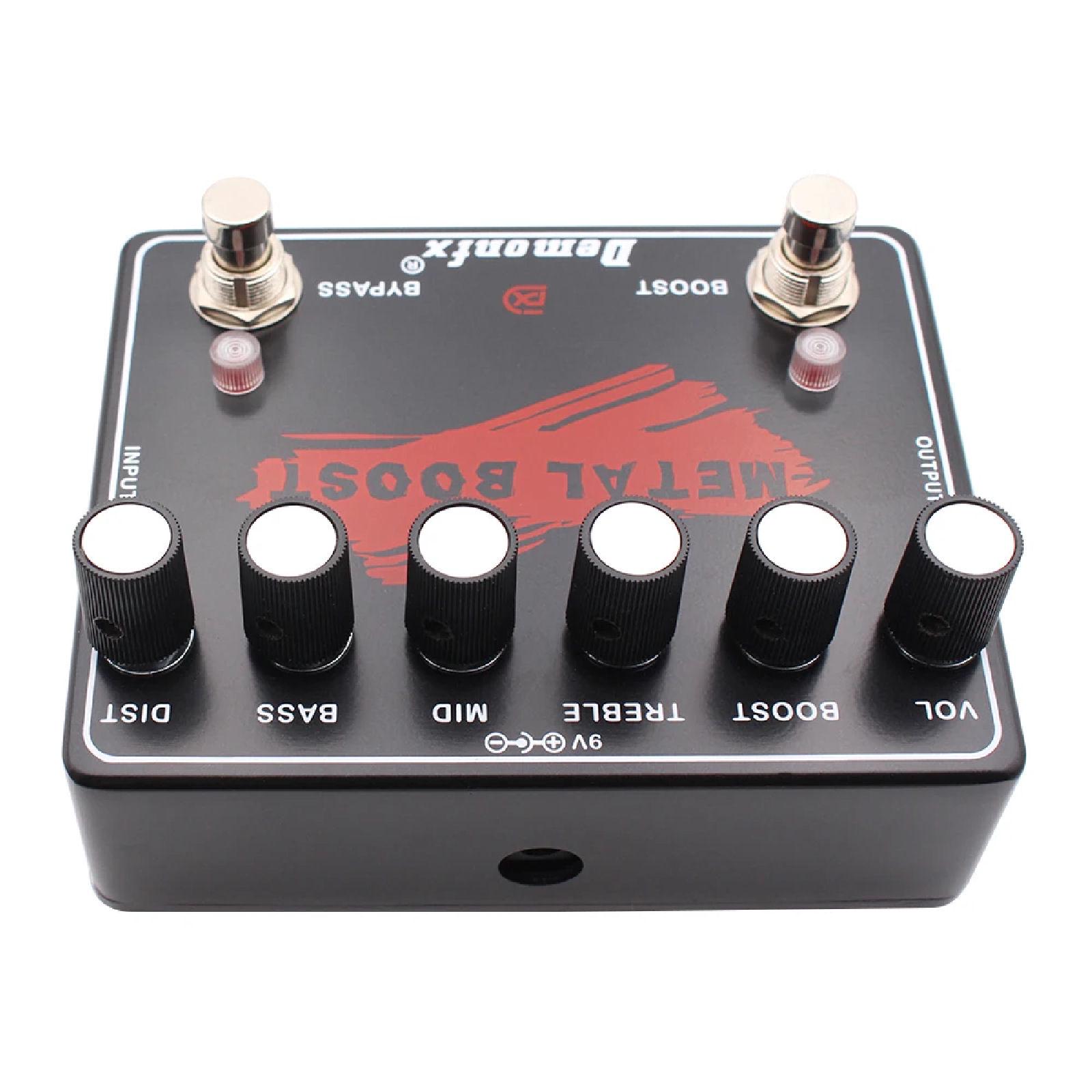 Demonfx METAL BOOST Guitar Effect Pedal Metal Distortion Metal