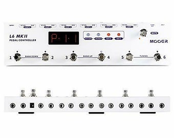 MOOER ペダル コントローラー L6 MKII プログラマブル ループ