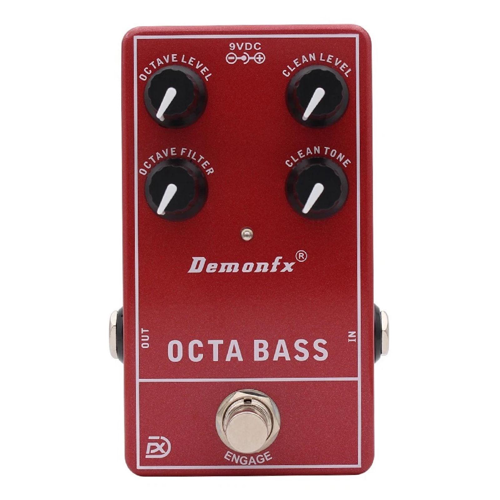 Demonfx OCTA BASS ベースエフェクター オクターバー Demonfx OCTA BASS アナログベースオクターブエフェクトペダル - Etsy 日本