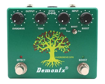 Demonfx DF8 Overdrive Guitar Effect Pedal Overdrive Boost Tube Overdrive