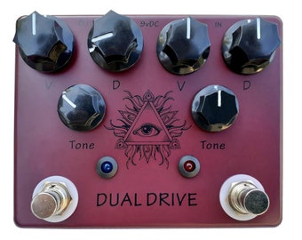 King Drive HB-DD Dual Drive Overdrive +Distortion Marshall Bluesbreaker KOT Tone Hot Box