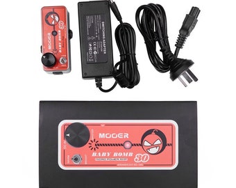 ギター MOOER/BABY BOMB 30 micro power amp Amazon.com: MOOER Baby Bomb 30 30W Power Amp Micro Pedal