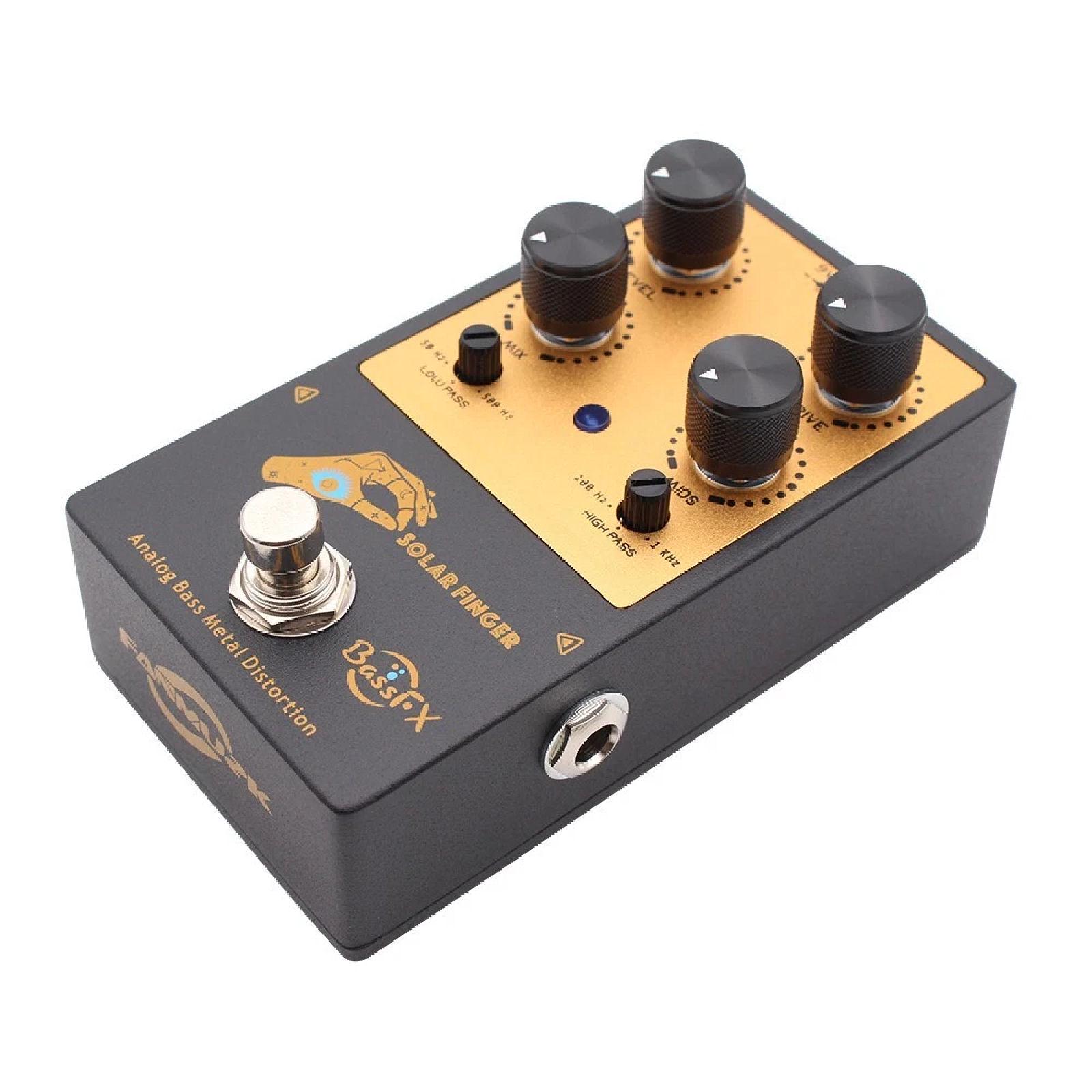 Fanmuzk/demonfx Solar Finger Bass Pedal Metal Distortion With Low