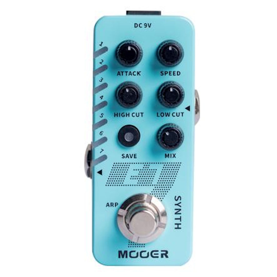 MOOER E7 ポリフォニック ギターシンセサイザー ペダル Mooer E7 Synth ポリフォニックギターシンセサイザーペダル - Etsy 日本