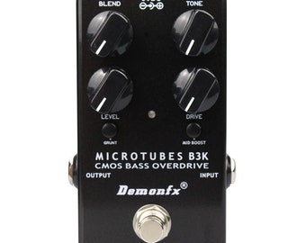 Demonfx MICROTUBES B3K V2 Bass Effect Overdrive Pedal