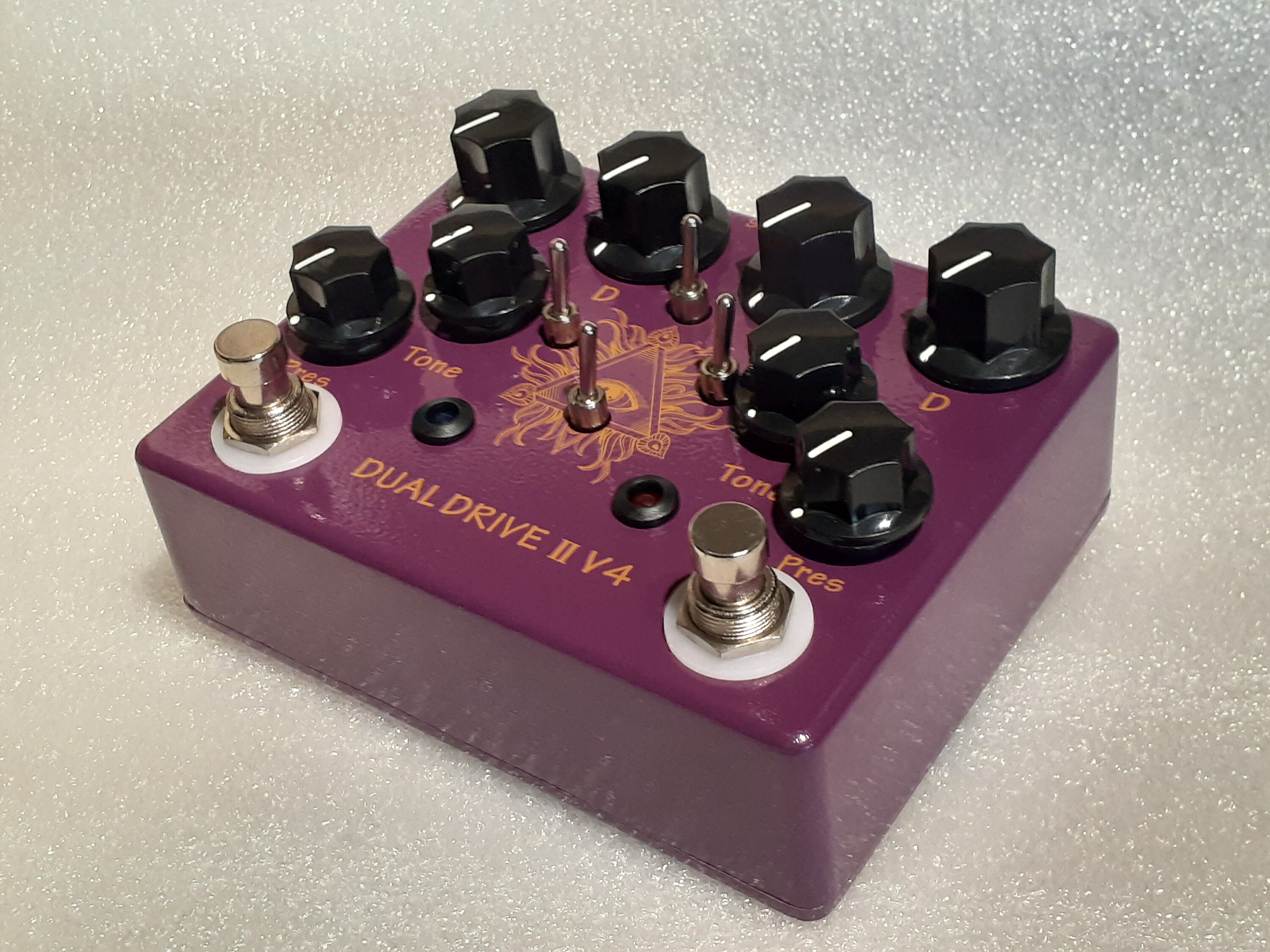 Hot Box Pedals HB-DD Dual Drive II V4 Overdrive Dist High - Etsy