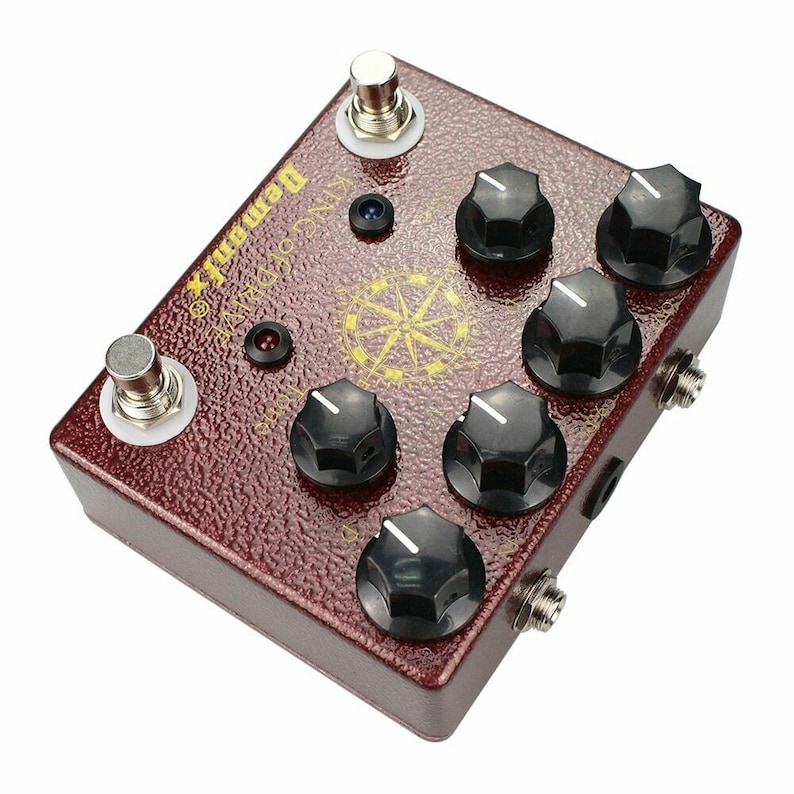 DemonFX King of Drive - Combined OD/Distortion Guitar Pedal