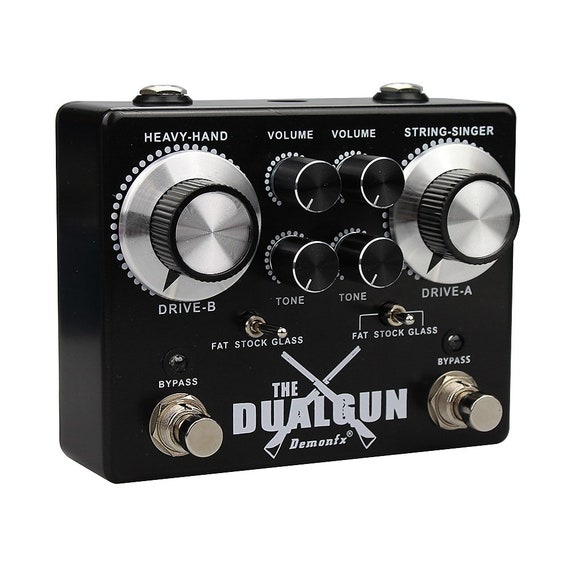Demonfx the Dual Gun Overdrive/ Dist / Boost High Quality Guitar